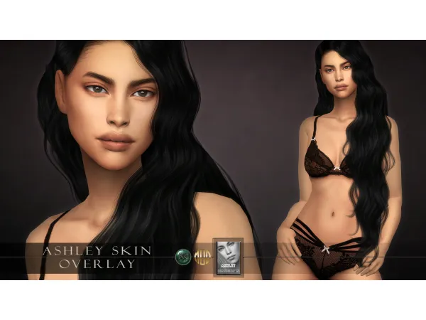 Mix Ashley skin Overlay ( ) by simsfinds - The Sims 4 Custom Content
