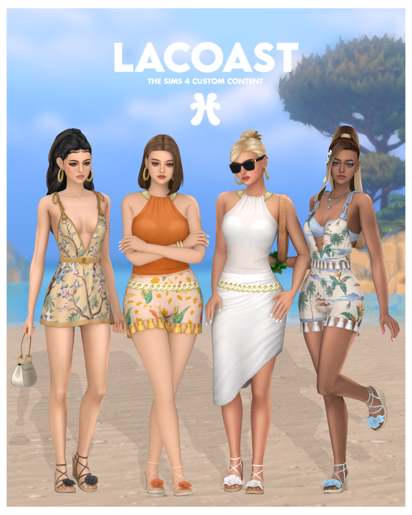 Maxis Match Lacoast ( 10 items ) by simsfinds - The Sims 4 Custom Content