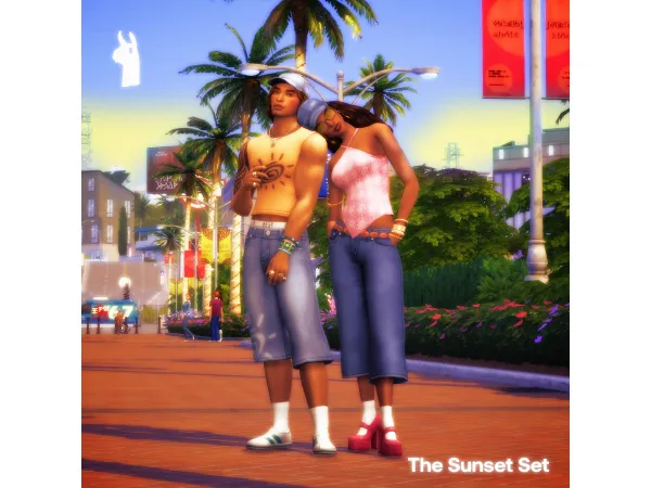 The Sunset Set (7 items) | greenllamas by greenllamas
