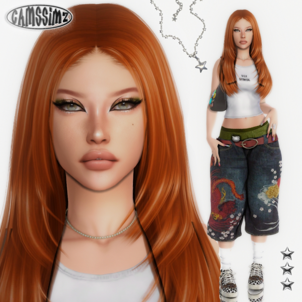 Alpha Lucy by simsfinds - The Sims 4 Custom Content