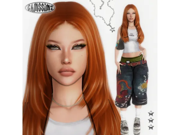 Alpha Lucy by camssimz - The Sims 4 Custom Content