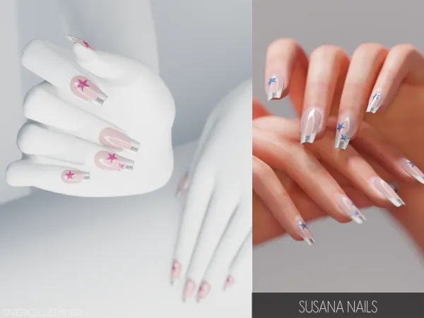 Susana Nails - The Sims 4 custom content
