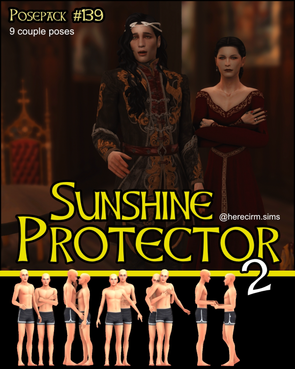 Mix Sunshine Protector 2 by simsfinds - The Sims 4 Custom Content