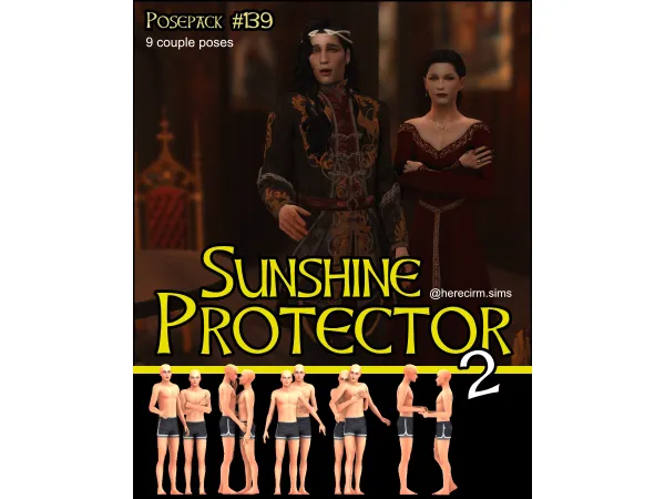 Mix Sunshine Protector 2 by Herecirm - The Sims 4 Custom Content