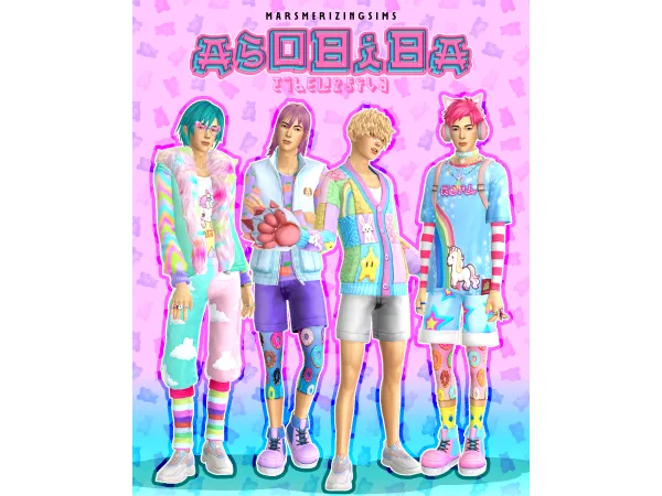 Maxis Match Asobiba (Public July 6th) by marsmerizingsims - The Sims 4 Custom Content