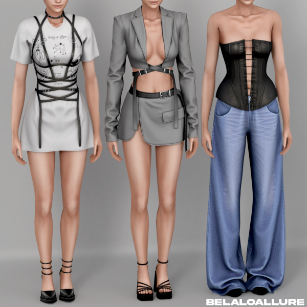 Alpha Belaloallure_untitled collection by simsfinds - The Sims 4 Custom Content