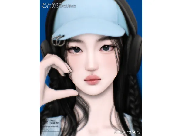 Alpha 333MINJI Presets by san33 - The Sims 4 Custom Content