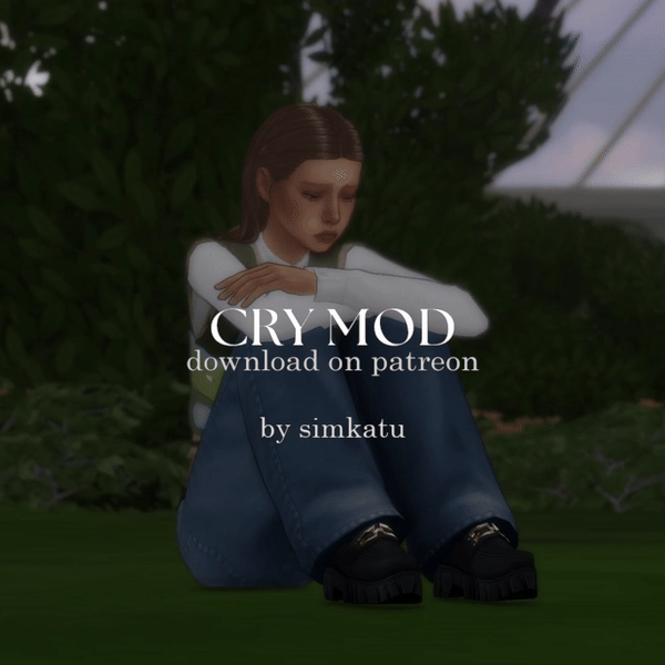 Mix cry mod by simsfinds - The Sims 4 Custom Content