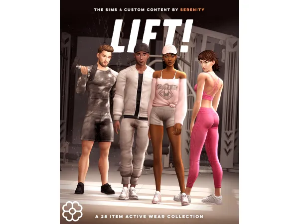 LIFT! - A Fitness Clothing line by Serenity-cc by serenitycc