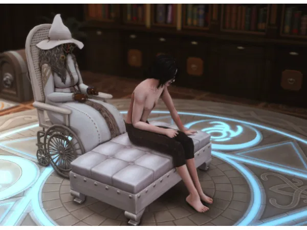 Mix Magical Healer animation by Herecirm - The Sims 4 Custom Content