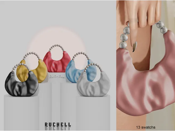 Alpha Amelia HandBag by ruchellsims - The Sims 4 Custom Content