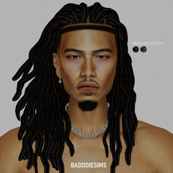 Mix Male Locks Style v1 by simsfinds - The Sims 4 Custom Content