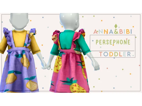 Alpha Persephone_Toddler [AnnaBibi] by simsfinds - The Sims 4 Custom Content