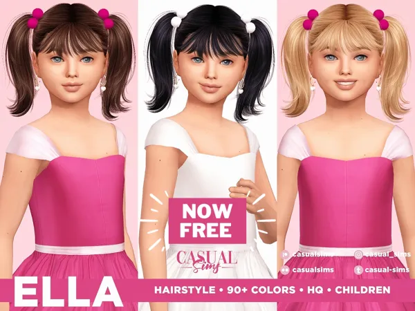 Alpha ELLA FOR CHILDREN AND TODDLERS CURSEFORGE by simsfinds - The Sims 4 Custom Content