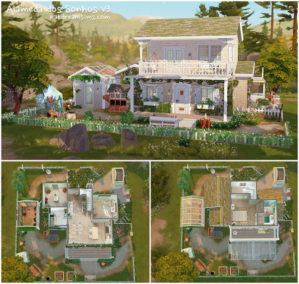 Maxis Match Alameda dos Sonhos V3 NOCC by by simsfinds - The Sims 4 Custom Content