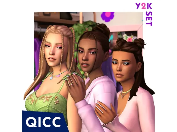 Maxis Match Y2K Set - The Sims 4 Custom Content