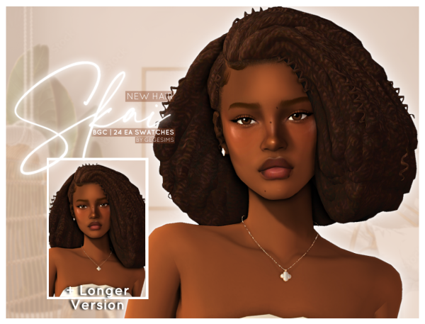 Maxis Match Skai Hair by simsfinds - The Sims 4 Custom Content