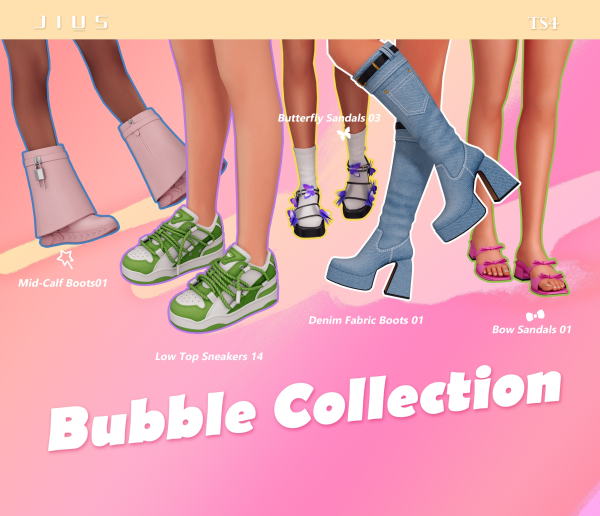 Mix Download Bubble Collection by simsfinds - The Sims 4 Custom Content