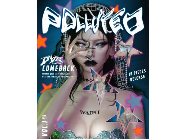 Alpha PYX POLLUTED COLELCTION - The Sims 4 Custom Content