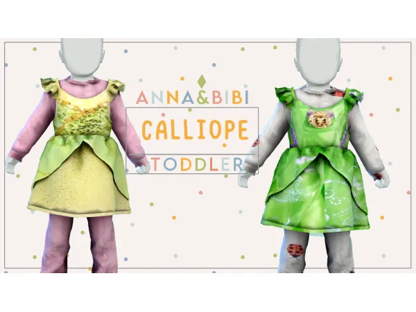 Alpha Calliope_Toddler [AnnaBibi] by simsfinds - The Sims 4 Custom Content