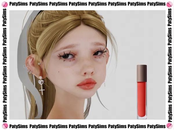 Alpha Matte effect lipstick PATYSIMS by patysims - The Sims 4 Custom Content