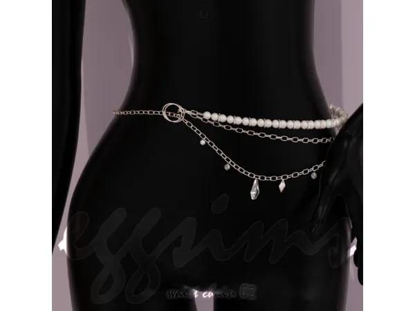 [TS4 cc] Waist chain 02 by eggsims