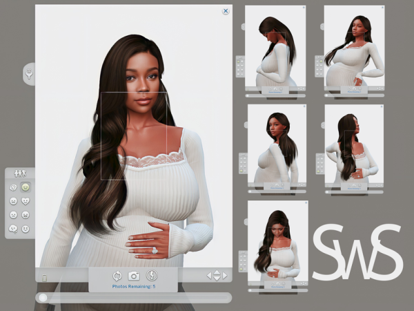 Mix Selfie Overrides Pregnancy Edition V1 by simsfinds - The Sims 4 Custom Content