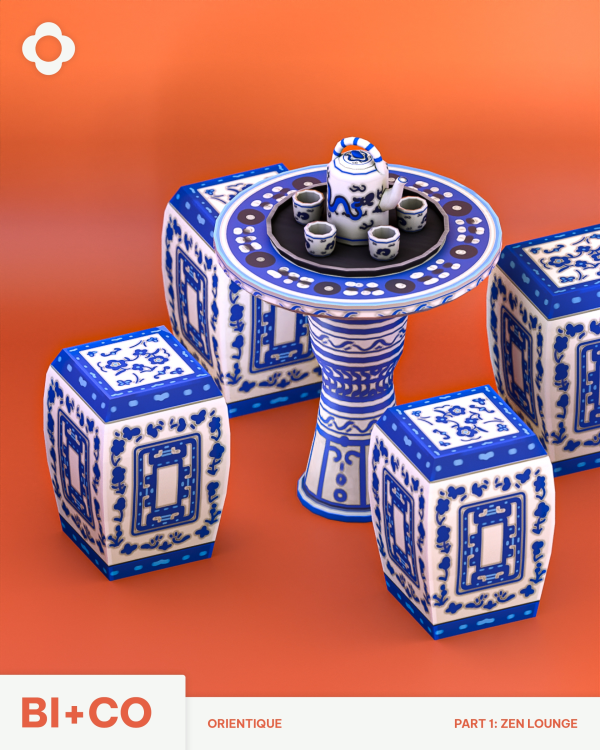 Maxis Match Orientique Part 1 Zen Lounge by simsfinds - The Sims 4 Custom Content