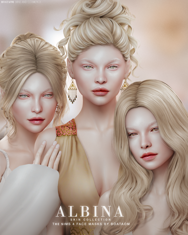 Alpha FACE MASKS AND SKIN OVERLAY COLLECTION LIPSTICK COLLECTION JUNE 2024 EARLY ACCESS by simsfinds - The Sims 4 Custom Content