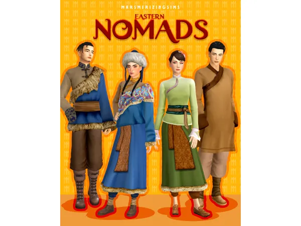 Maxis Match [UPDATE] The Eastern Nomads Set (Public Dec 30th) by marsmerizingsims - The Sims 4 Custom Content