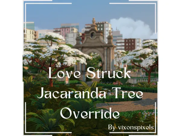 Love Struck Jacaranda Override by vixonspixels