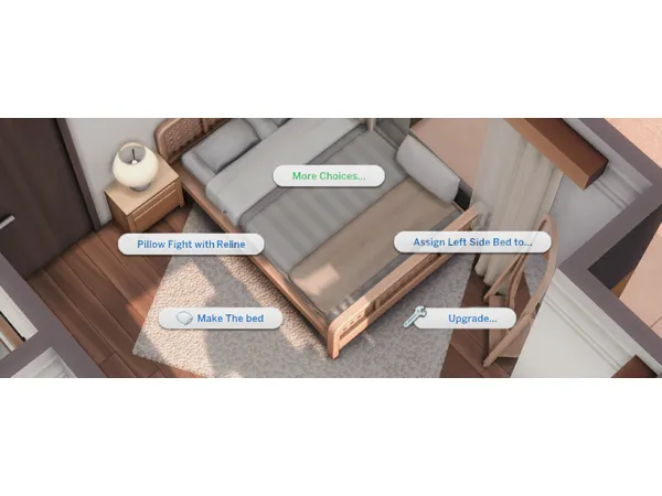 Alpha Make the bed Mod SMALL MODS by simsfinds - The Sims 4 Custom Content
