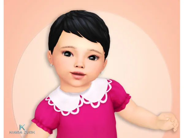 Maxis Match Earrings Hoop Small for Infants - The Sims 4 Custom Content