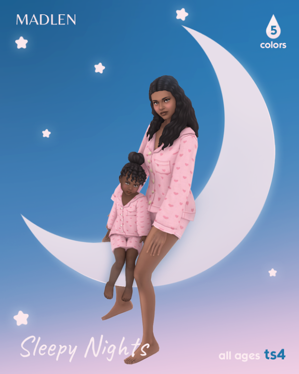 Maxis Match Sleepy Nights v Adult (Download) by simsfinds - The Sims 4 Custom Content