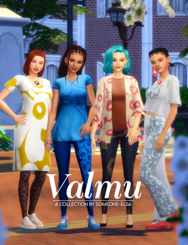 Maxis Match Valmu Collection by simsfinds - The Sims 4 Custom Content