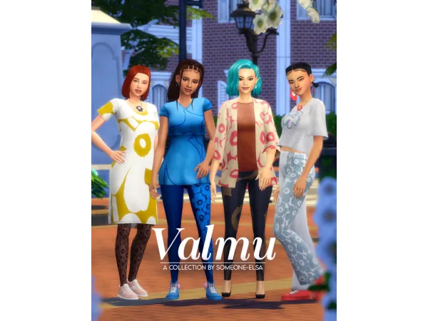 Maxis Match Valmu Collection by someone_elsa - The Sims 4 Custom Content