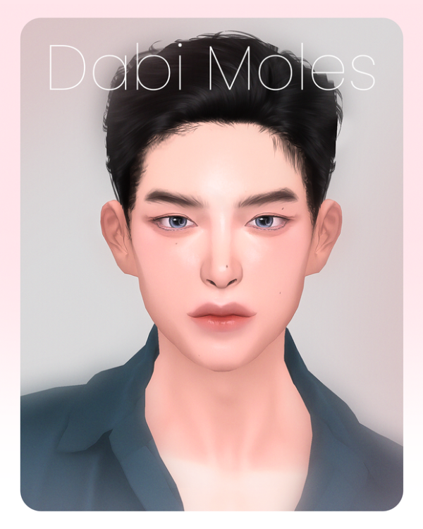 Mix [DABI] Moles_N1 by simsfinds - The Sims 4 Custom Content