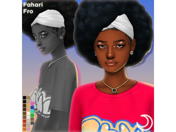 Maxis Match FAHARI FRO by IMVIKAI by imvikai - The Sims 4 Custom Content