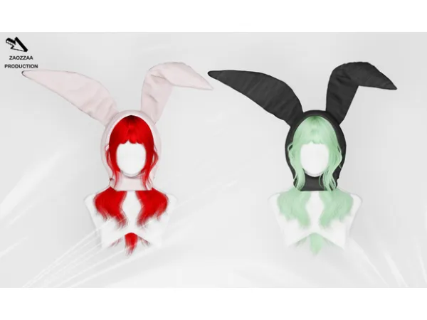 Alpha [ZAO] Eighty Hair by simsfinds - The Sims 4 Custom Content