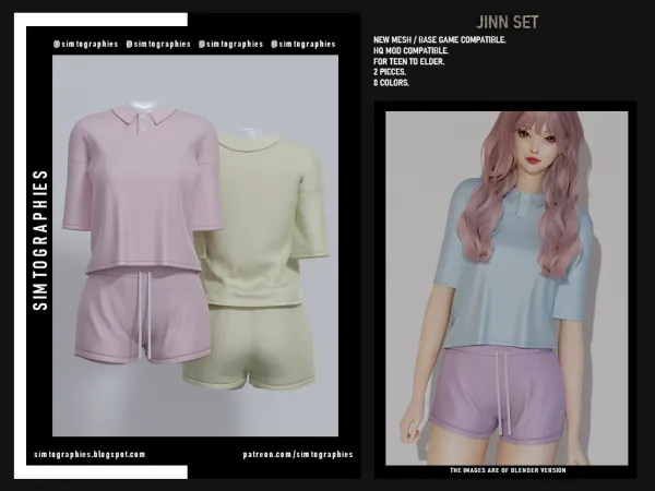 Alpha Jinn Set by simtographies - The Sims 4 Custom Content