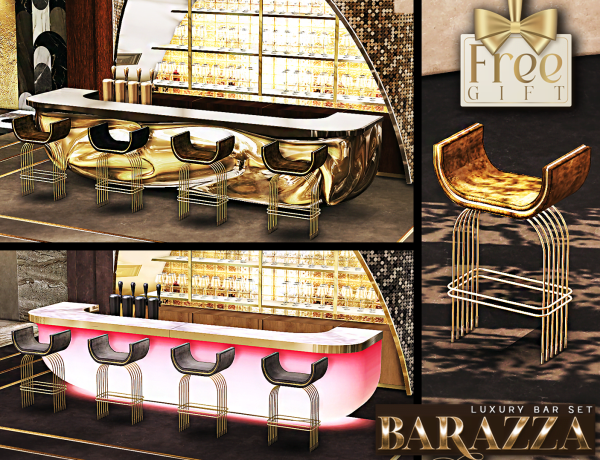 Alpha Barazza set gift by goldie_s4 - The Sims 4 Custom Content