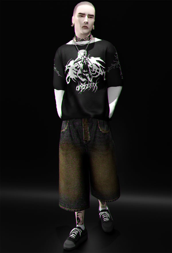 Alpha sʜɪʀᴛ ɢᴏᴛʜᴍᴏᴏɴ by whimp - The Sims 4 Custom Content