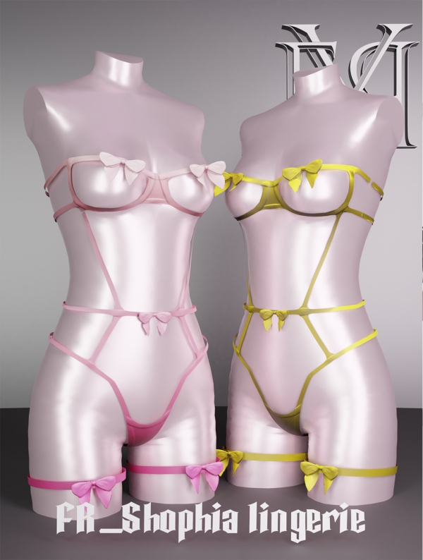 Alpha FR_Shophia lingerie by freys4 - The Sims 4 Custom Content