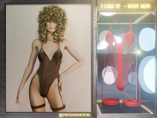 Mix I like it Body skin by polygoncouture - The Sims 4 Custom Content