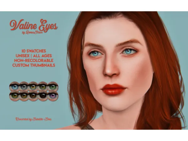 Valine Eyes by simsfinds - The Sims 3 Custom Content
