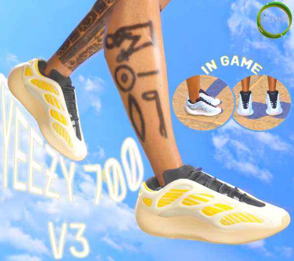 Mix Yeezy V3 by simsfinds - The Sims 4 Custom Content