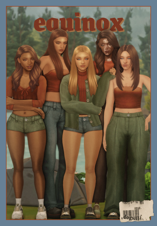 Maxis Match the equinox pack by simsfinds - The Sims 4 Custom Content