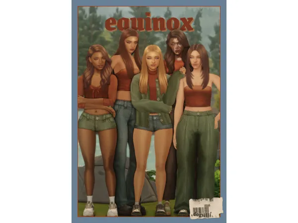 Maxis Match the equinox pack by dogsill - The Sims 4 Custom Content