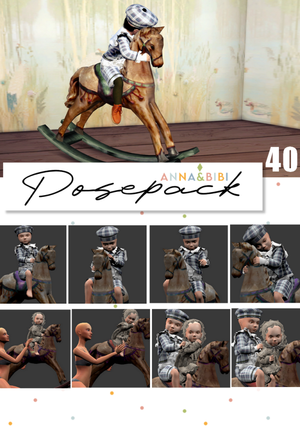 Mix Posepack_040 [AnnaBibi] by simsfinds - The Sims 4 Custom Content