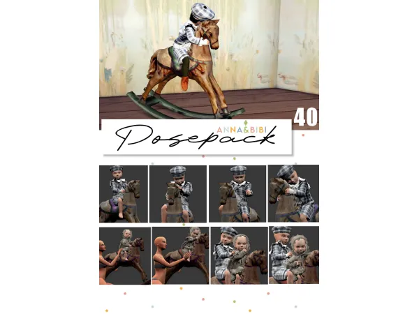 Mix Posepack_040 [AnnaBibi] - The Sims 4 Custom Content